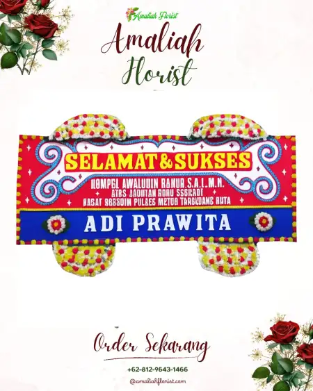 Papan Bunga Ucapan Selamat Kwatu